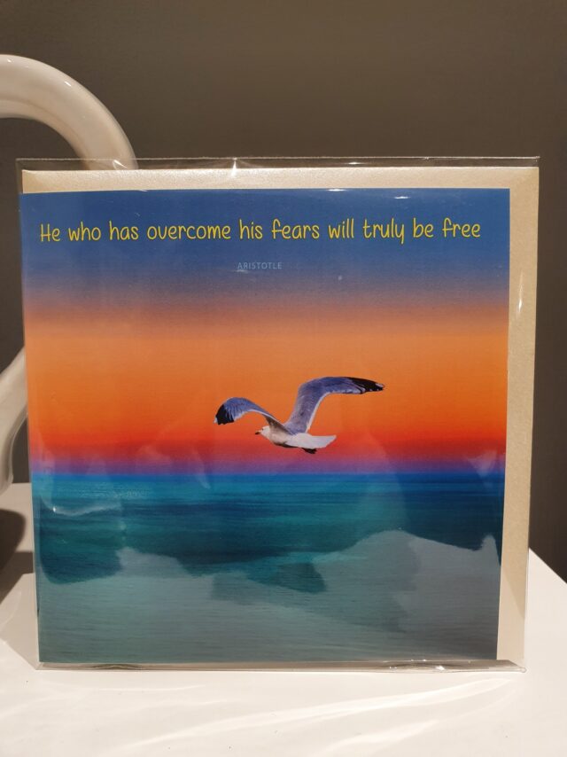 motivational card sunrise