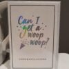Woop woop congratulations card