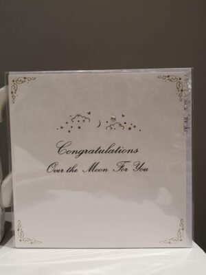 r the moon for you congratulations card