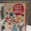 get well soon greetings card