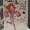 Fabulous Friend Shopping birthday card