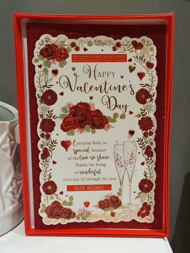 Boxed Valentines Day Card