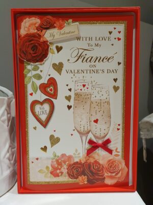 Fiance Valentines Day Boxed Card
