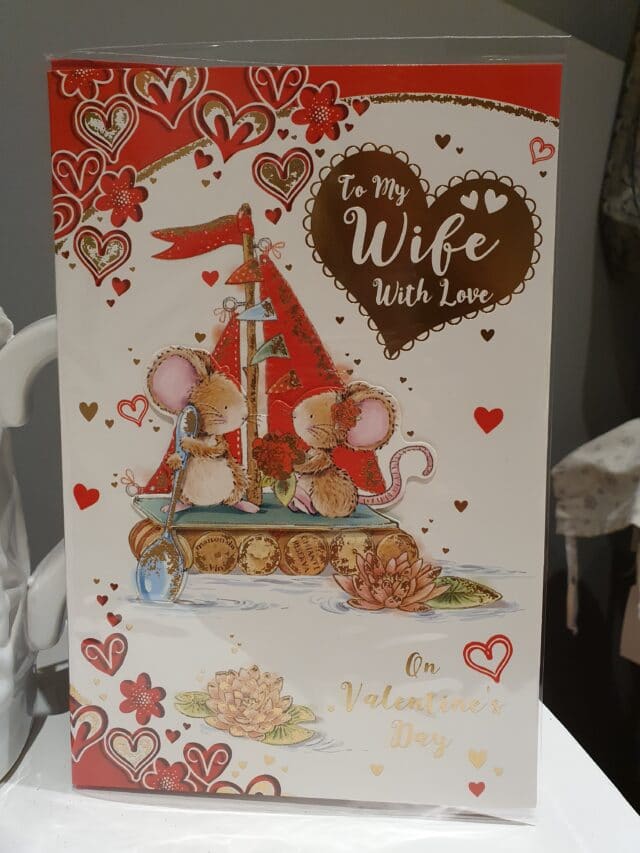 Wife Valentines Day Card