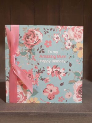 amazing mum birthday greetings card