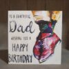 fantastic dad birthday greetings card