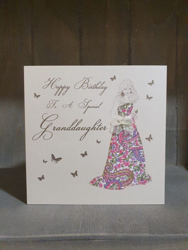 five dollar shake granddaughter birthday greetings card