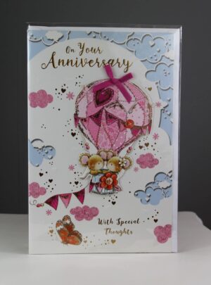 your anniversary greetings card