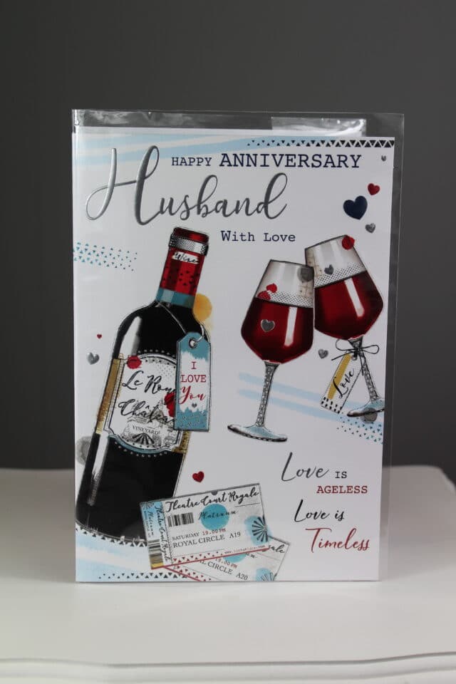 husband anniversary card