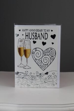 husband anniversary greetings card