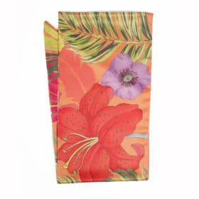 blooming jungle print neck style scarf