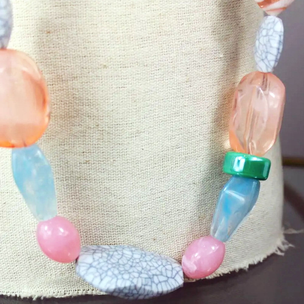 Multi-Coloured Chunky Gemstone Necklace - Franki Baker Jewellery