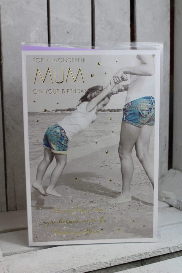 wonderful mum birthday card