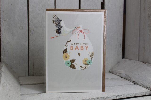 new baby greetings card