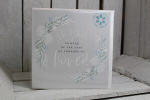 someone so loved sympathy card