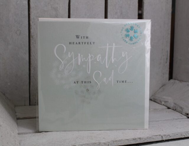 sympathy condolence card