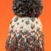 pom pom bobble woolly hat