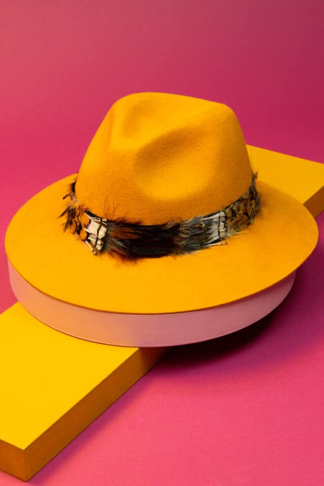 powder hat fedora wool hat