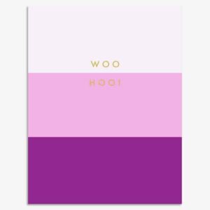 Woo Hoo Greetings Card Well Done Card