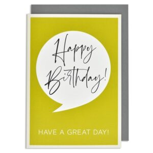 happy birthday greetings card