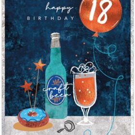 cinnamon aitch 18 birthday card