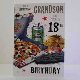 jonny javelin grandson 18 birthday card
