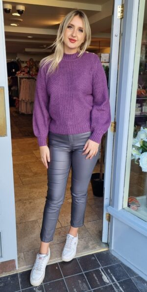 Light purple clearance sweater outfit